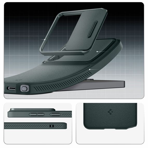 Spigen Optik Armor Case for Samsung Galaxy S26 Ultra - Green