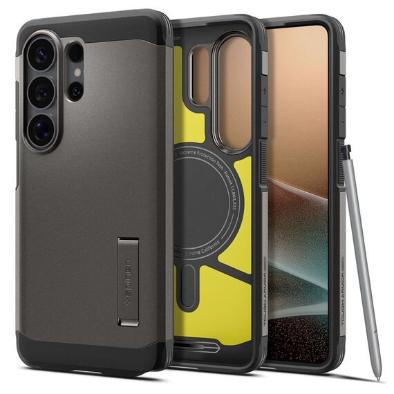Spigen Tough Armor Mag MagSafe Case for Samsung Galaxy S26 Ultra - Gray