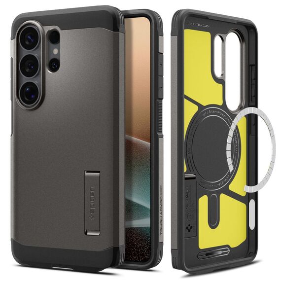 Spigen Tough Armor Mag MagSafe Case for Samsung Galaxy S26 Ultra - Gray