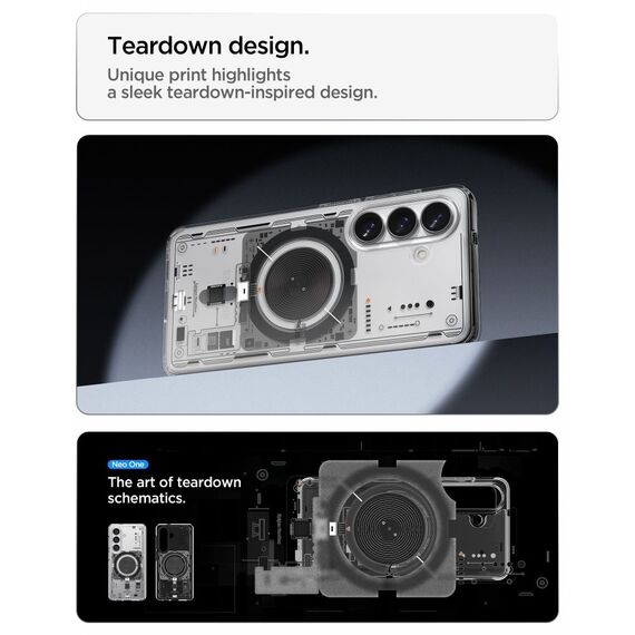 Spigen Ultra Hybrid Mag MagSafe Case for Samsung Galaxy S26+ Neo One - Transparent