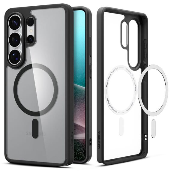 Spigen Ultra Hybrid Mag MagSafe Case for Samsung Galaxy S26 Ultra - Clear Black