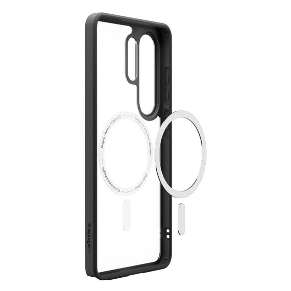 Spigen Ultra Hybrid Mag MagSafe Case for Samsung Galaxy S26 Ultra - Clear Black