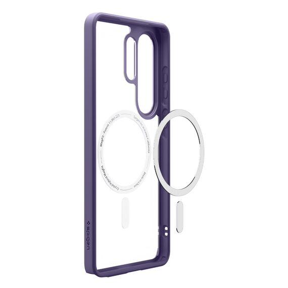 Spigen Ultra Hybrid Mag MagSafe Case for Samsung Galaxy S26 Ultra - Clear Navy Blue