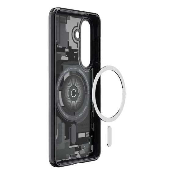 Spigen Ultra Hybrid Mag MagSafe Case for Samsung Galaxy S26+ Zero One - Clear Black