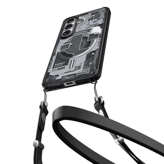 Spigen Ultra Hybrid Mag MagSafe Case for Samsung Galaxy S26+ Zero One - Clear Black