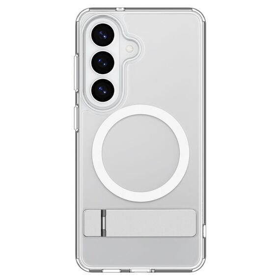 Spigen Ultra Hybrid S Mag MagSafe Case for Samsung Galaxy S26+ - Clear and White