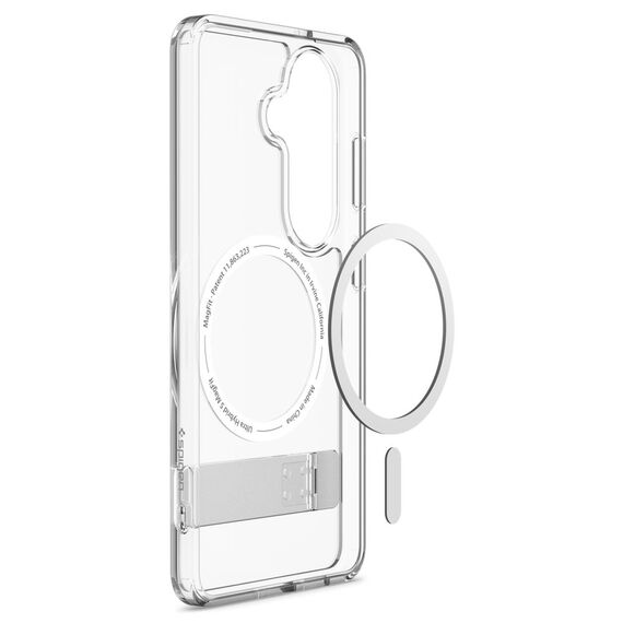 Spigen Ultra Hybrid S Mag MagSafe Case for Samsung Galaxy S26+ - Clear and White