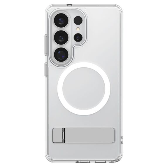 Spigen Ultra Hybrid S Mag MagSafe Case for Samsung Galaxy S26 Ultra - Clear and White