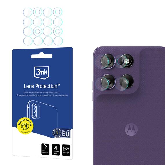 3mk Lens Protection Hybrid Glass for Camera Lens on Motorola Moto G67/ Motorola Moto G77