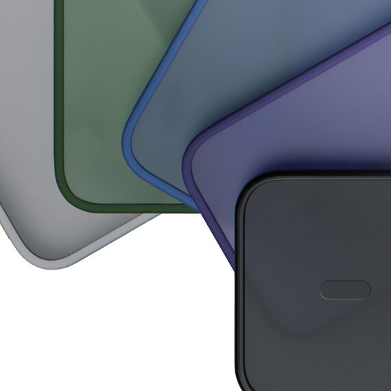 3mk Smoke MagCase for iPhone 16 - Blue-Translucent