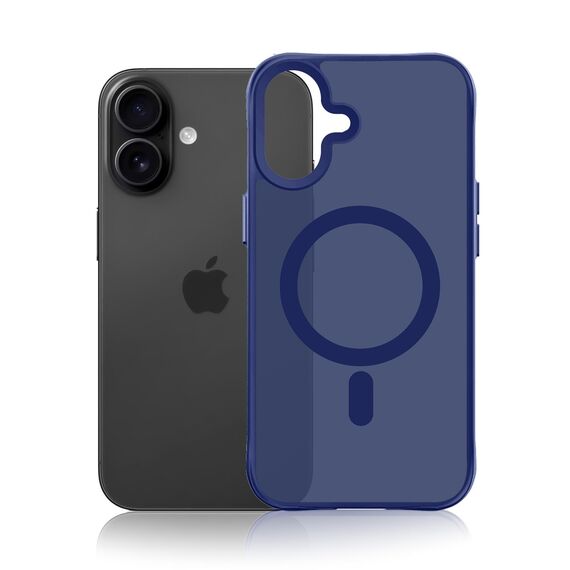 3mk Smoke MagCase for iPhone 17 - Blue-Translucent