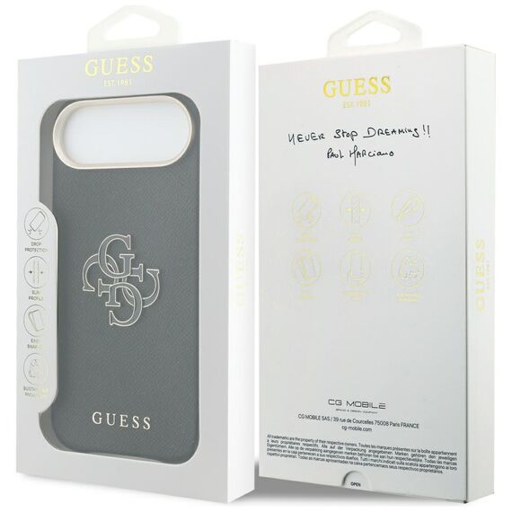 Guess FW Resin Logo iPhone Air Case - Black