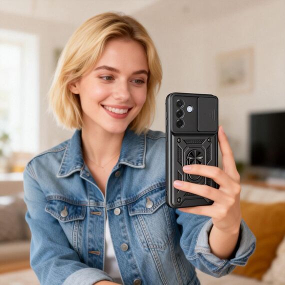 Tech-Protect CamShield Pro Case for Samsung Galaxy A57 5G - Black