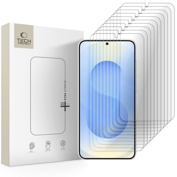 Tempered glass set of 10 Tech-Protect Bundle for Samsung Galaxy S26 Ultra
