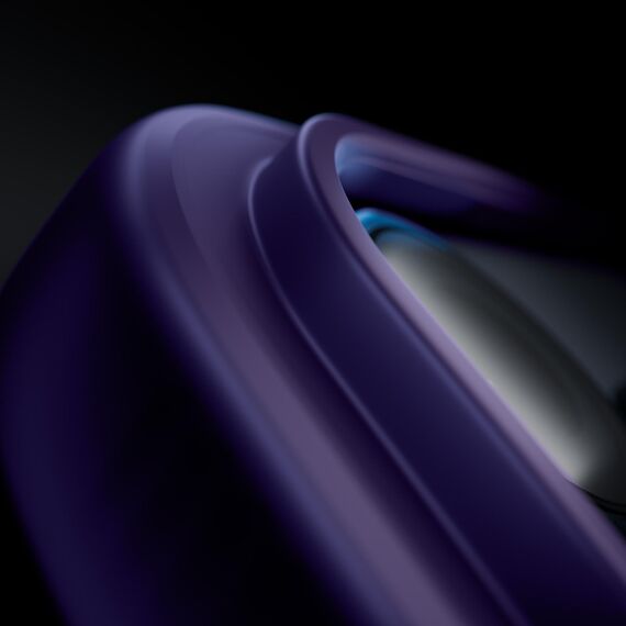 3mk Smoke MagCase for iPhone 16 Pro Max - Purple-Translucent