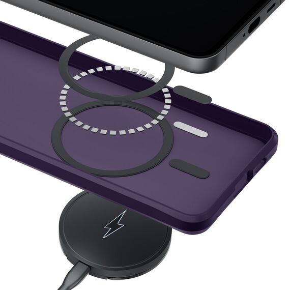 3mk Smoke MagCase for iPhone 16 Pro Max - Purple-Translucent