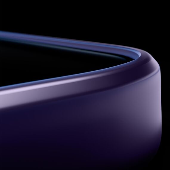 3mk Smoke MagCase for iPhone 16 - purple-translucent