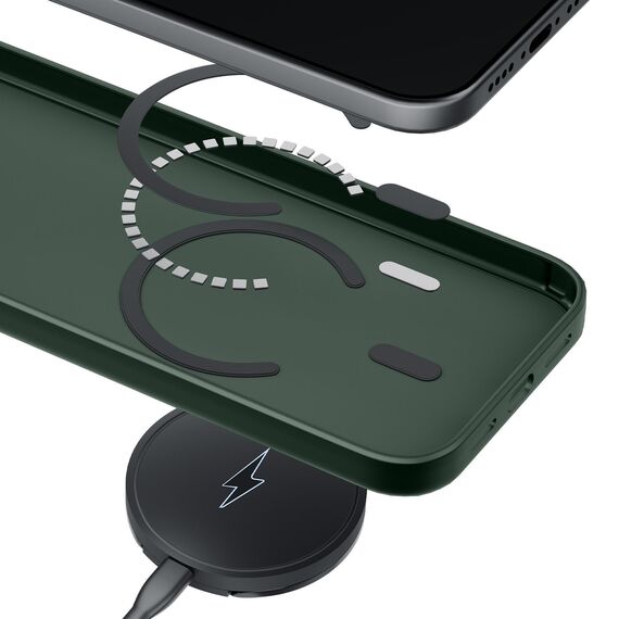 3mk Smoke MagCase for iPhone 17 Pro - Green-Translucent