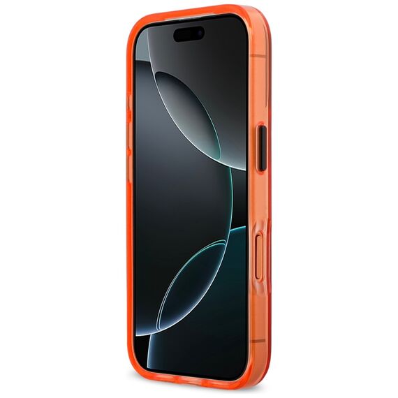 BMW M IML Metal Logos MagSafe Case for iPhone 17 Pro Max - Pro Orange