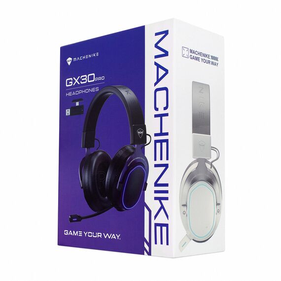 Machenike GX30PRO Wireless Over-Ear Gaming Headphones - Black - Headsets - Speakers & Headphones - Techbox