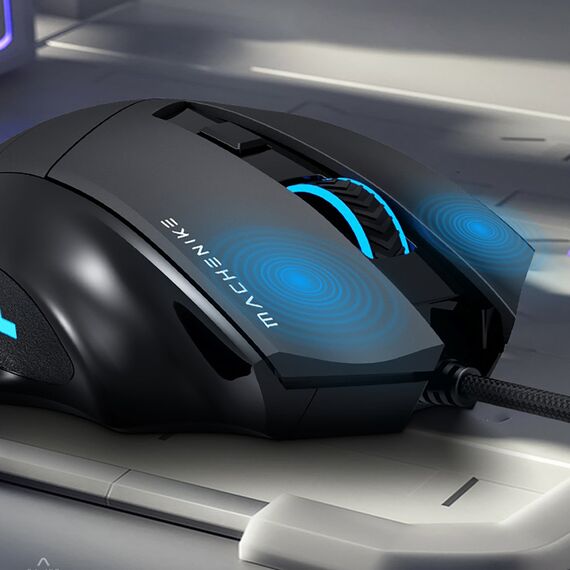 Machenike M3 Wired Gaming Mouse - Black - Mice - Keyboards & Mice - Techbox