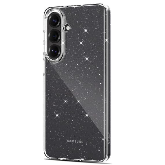 Tech-Protect FlexAir Case for Samsung Galaxy S26+ - Clear and Glitter