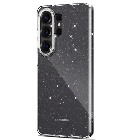 Tech-Protect FlexAir Case for Samsung Galaxy S26 Ultra - Clear and Glitter