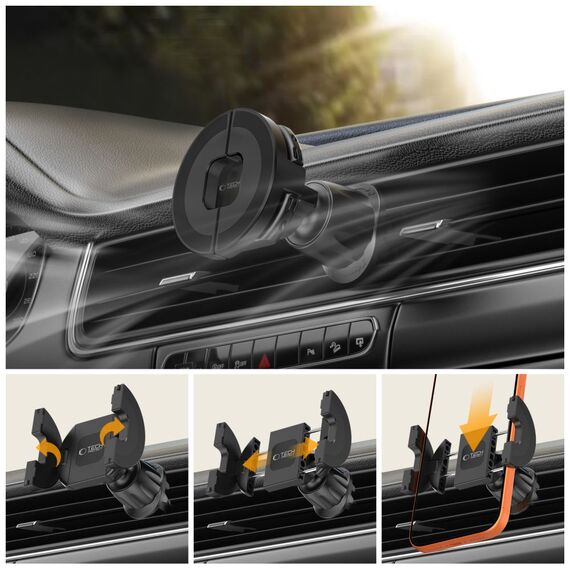 Tech-Protect N62 MagSafe Cockpit Car Mount - Black