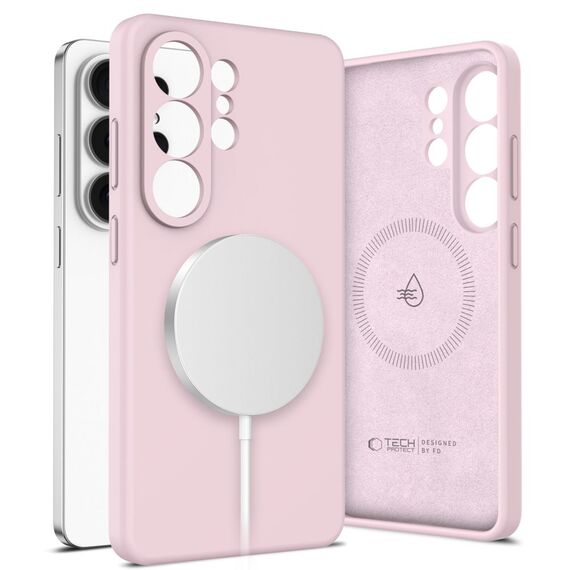 Tech-Protect Silicone MagSafe Case for Samsung Galaxy S26 Ultra - Pink