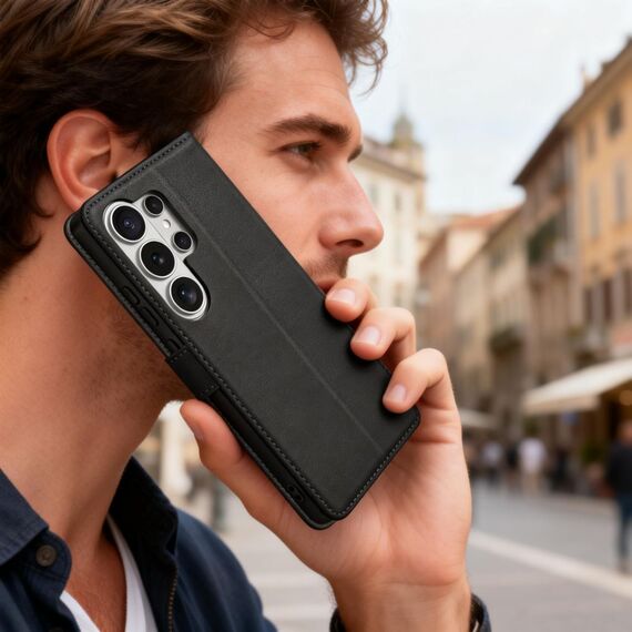 Tech-Protect Wallet Case for Samsung Galaxy S26 Ultra - Black | Techbox