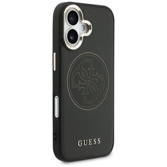 Guess Perforated 4G MagSafe case for iPhone 17 - black