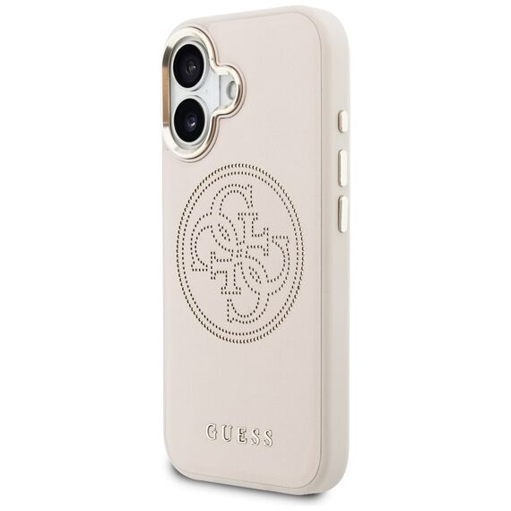 Guess Perforated 4G MagSafe Case for iPhone 17 - Pink