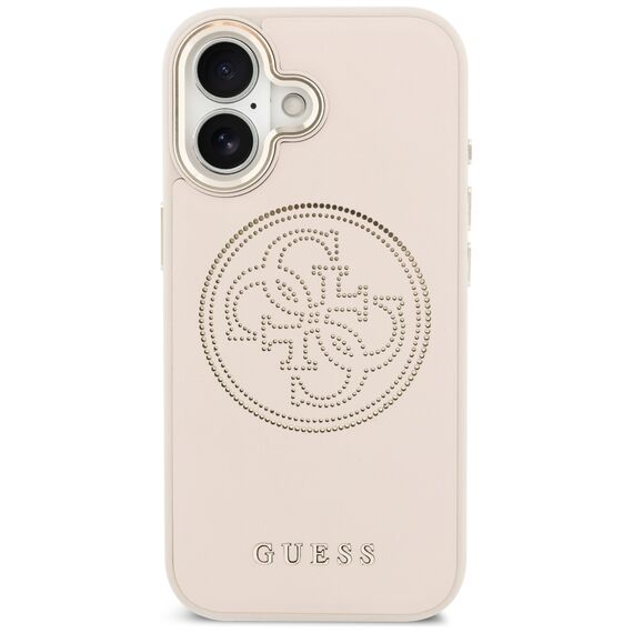 Guess Perforated 4G MagSafe Case for iPhone 17 - Pink