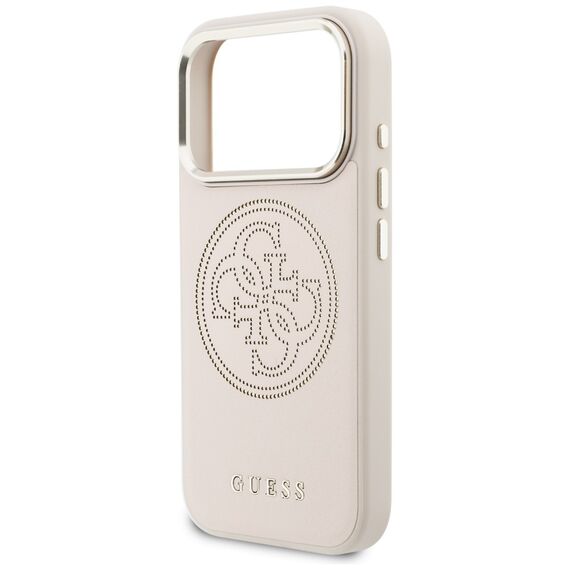 Guess Perforated 4G MagSafe Case for iPhone 17 Pro Max - Pink