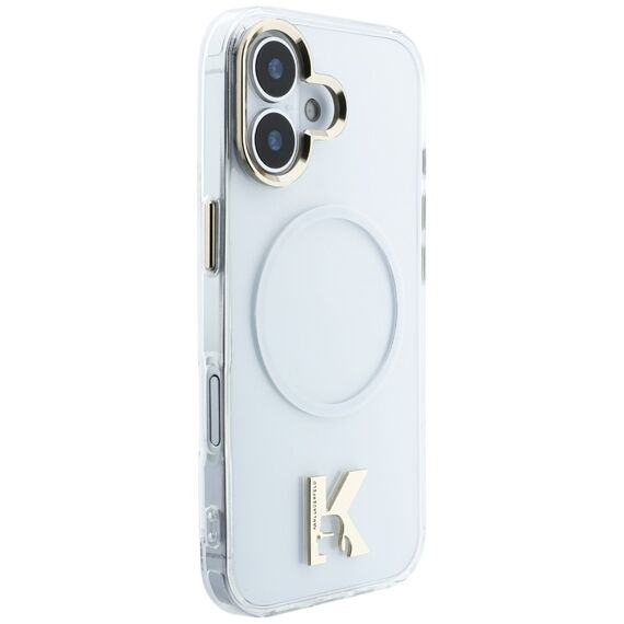 Karl Lagerfeld IML K Head Logo MagSafe Case for iPhone 17 - Clear