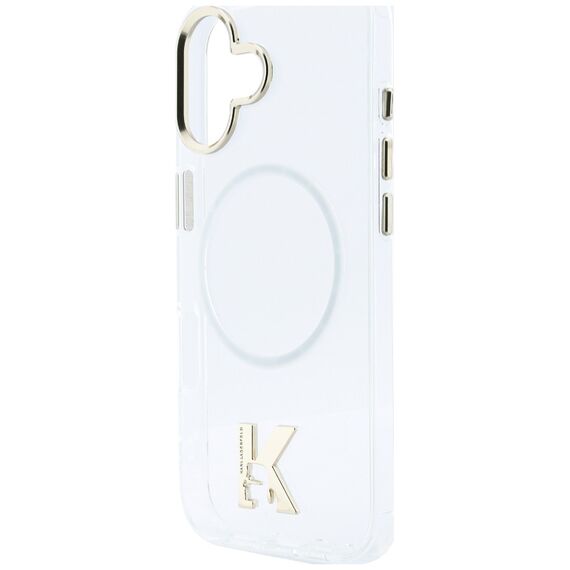Karl Lagerfeld IML K Head Logo MagSafe Case for iPhone 17 - Clear
