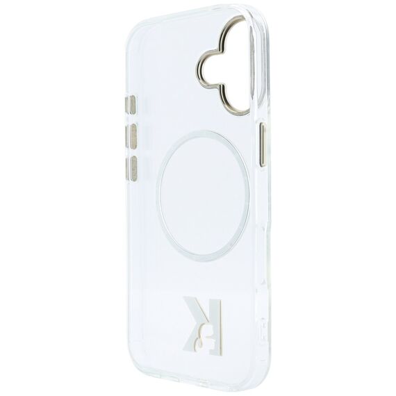 Karl Lagerfeld IML K Head Logo MagSafe Case for iPhone 17 - Clear
