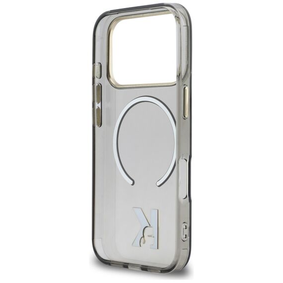 Karl Lagerfeld IML K Head Logo MagSafe Case for iPhone 17 Pro - Black