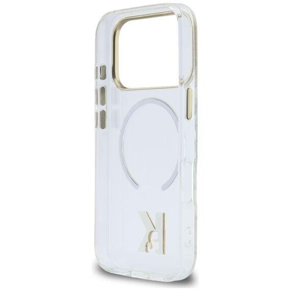 Karl Lagerfeld IML K Head Logo MagSafe Case for iPhone 17 Pro - Clear
