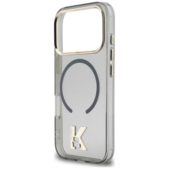 Karl Lagerfeld IML K Head Logo MagSafe Case for iPhone 17 Pro Max - Black