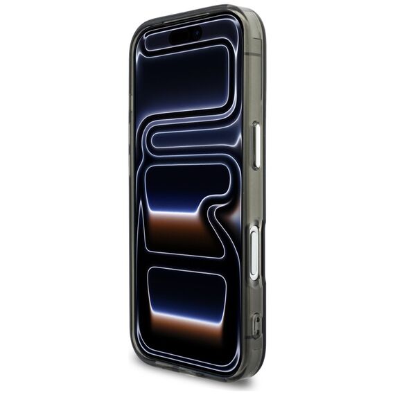 Karl Lagerfeld IML KL Script Logo MagSafe Case for iPhone 17 Pro - Black