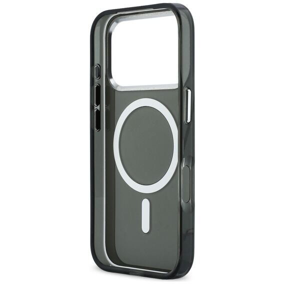 Karl Lagerfeld Karl &amp; Choupette Back MagSafe Case for iPhone 17 Pro Max - Black