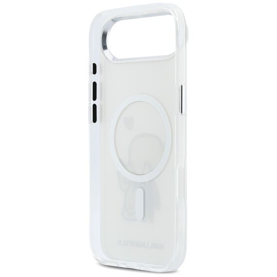 Karl Lagerfeld Karl &amp; Choupette Back MagSafe Case for iPhone Air - Clear