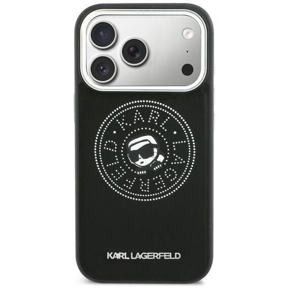 Karl Lagerfeld Point &amp; Karl Sketch MagSafe Case for iPhone 17 Pro Max - Black