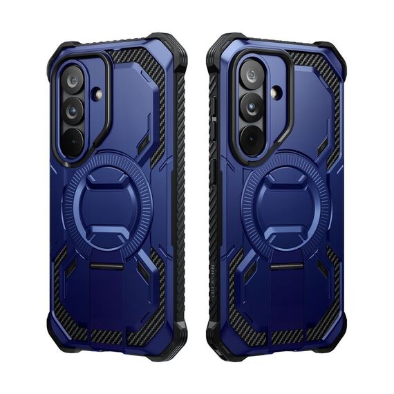 Supcase ArmorBox Mag MagSafe Case for Samsung Galaxy S26 - Navy Blue and Black