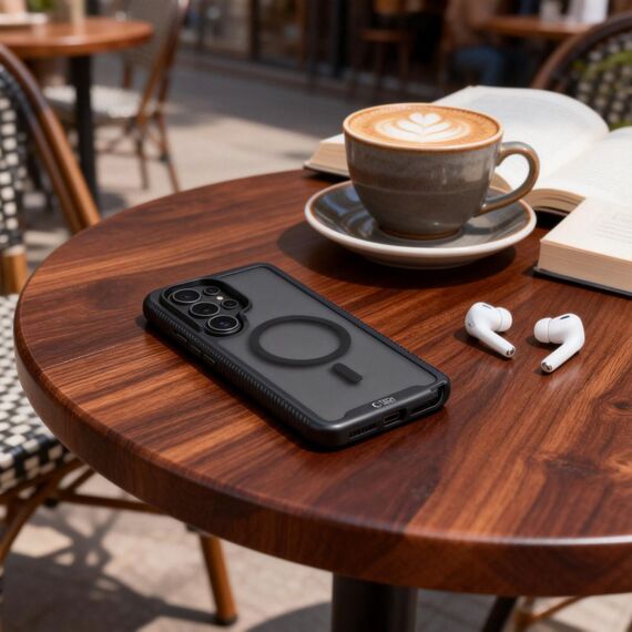 Tech-Protect Defense MagSafe Case for Samsung Galaxy S26 Ultra - Black