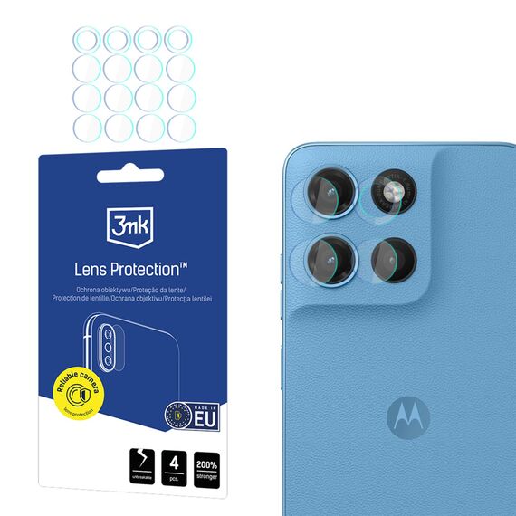 3mk Lens Protection Hybrid Camera Lens Glass for Motorola Moto G17 / G17 Power