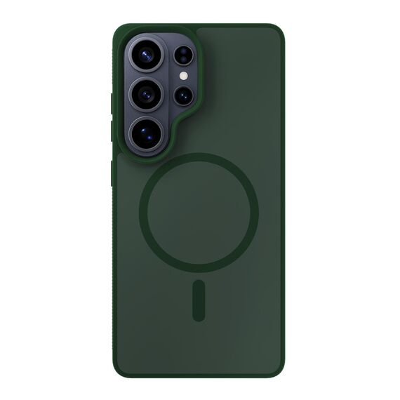Etui 3mk Smoke MagCase na Samsung Galaxy S26 Ultra - zielone