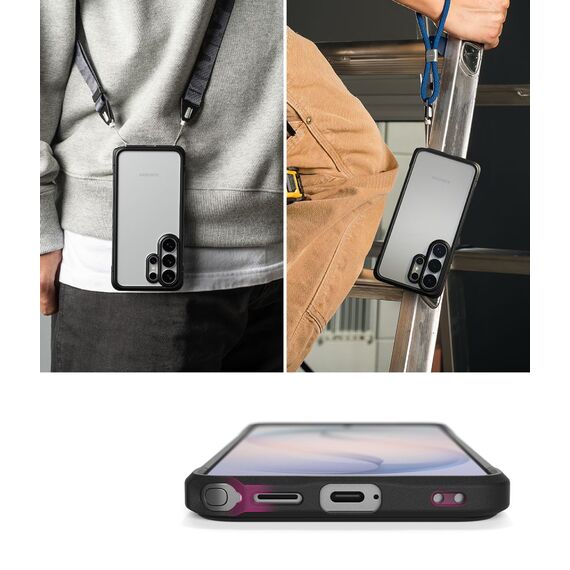 Ringke Fusion Bold Case for Samsung Galaxy S26 Ultra - Clear Black