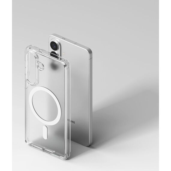 Ringke Fusion Magnetic MagSafe Case for Samsung Galaxy S26 - Transparent